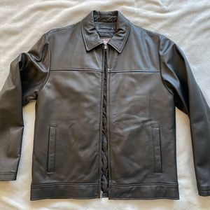 Black Wilson’s Genuine Leather Jacket